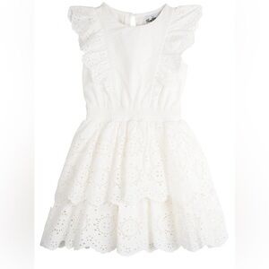 Rare Editions
Little Girls Tiered Eyelet Casual Dress
